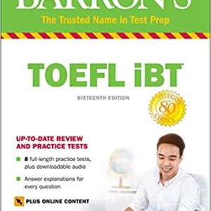 کتاب Barrons TOEFL iBT 16th