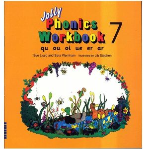 کتاب جولی فونیکس ورک بوک 7 Jolly Phonics Workbook 7
