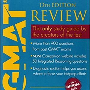 The Official Guide for GMAT Review 13th Edition