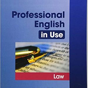 کتاب Professional English in Use Law