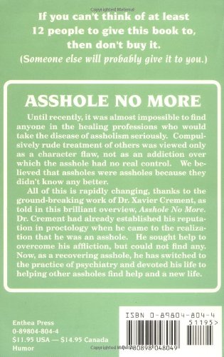Asshole No More