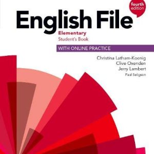 کتاب انگلیش فایل المنتری ویرایش چهارم English File Elementary 4th Edition SB+WB
