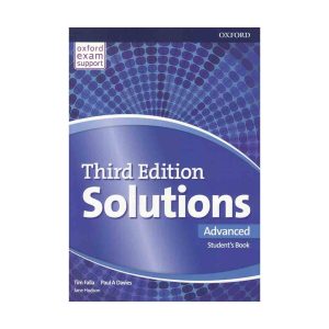 کتاب سولوشن ادونس ویرایش سوم Solutions Advanced 3rd SB+WB