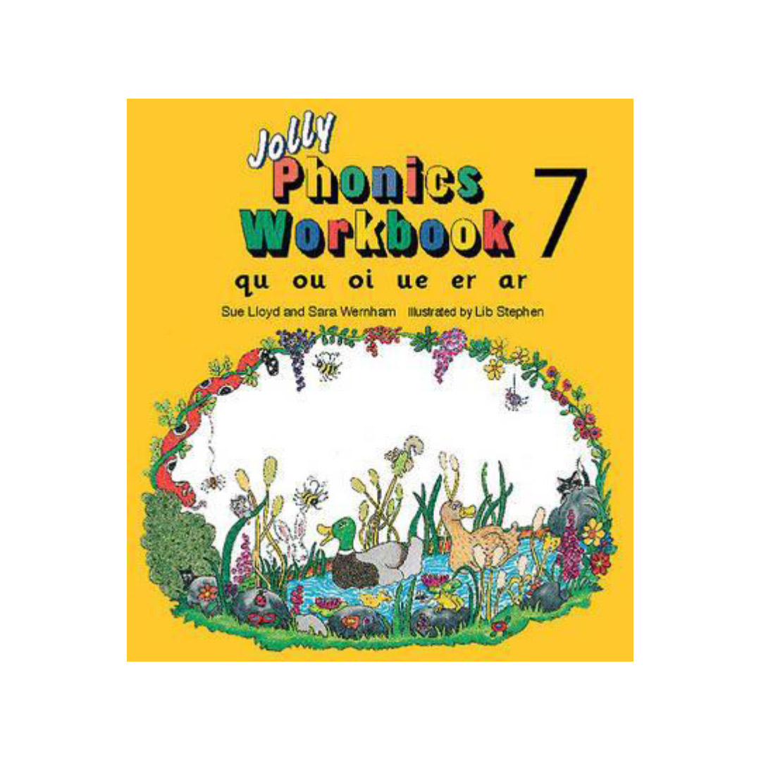 کتاب جولی فونیکس ورک بوک 7 Jolly Phonics Workbook 7