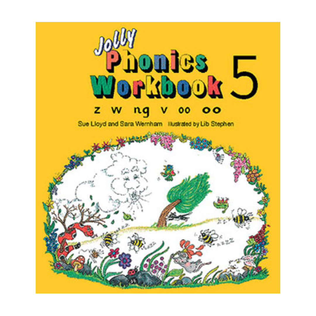 کتاب جولی فونیکس ورک بوک 5 Jolly Phonics Workbook 5