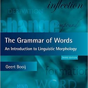 کتاب The Grammar of Words 3rd