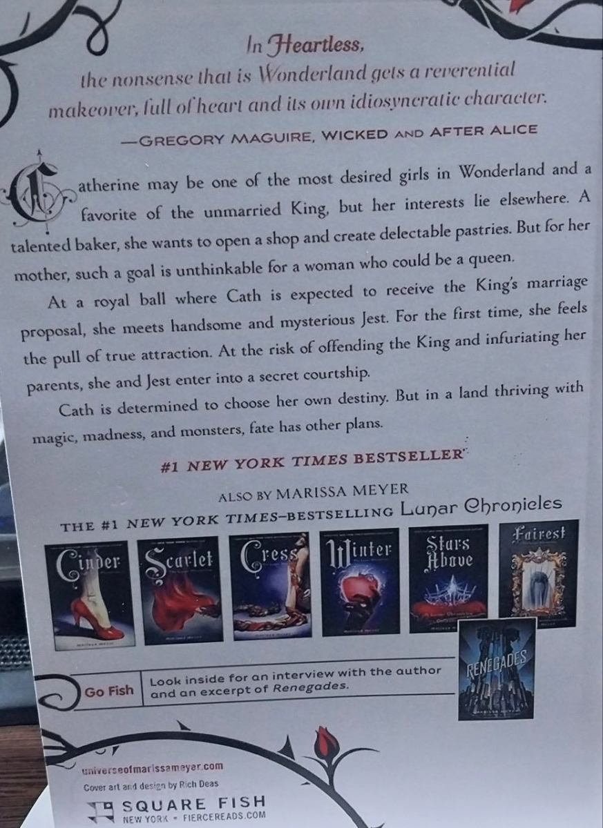 کتاب Heartless by Marissa Meyer