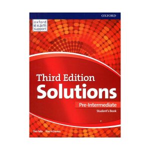 کتاب سولوشن پری اینترمدیت ویرایش سوم Solutions 3rd Pre Intermediate (SB+WB)