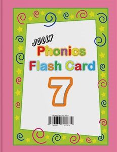 فلش کارت جولی فونیکس 7 Jolly Phonics 7 FlashCards