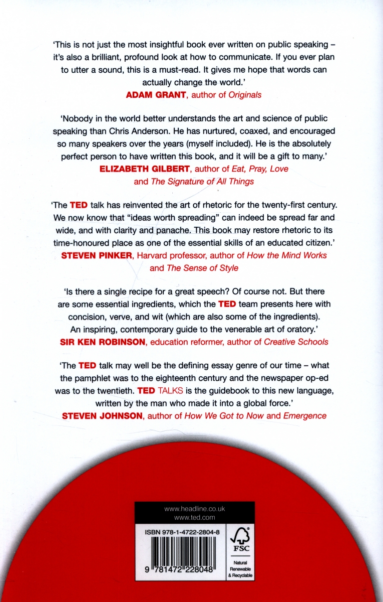 TED Talks: The Official TED Guide to Public Speaking