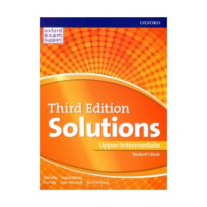 کتاب سولوشن آپر اینترمدیت ویرایش سوم Solutions 3rd Upper Intermediate (SB+WB)
