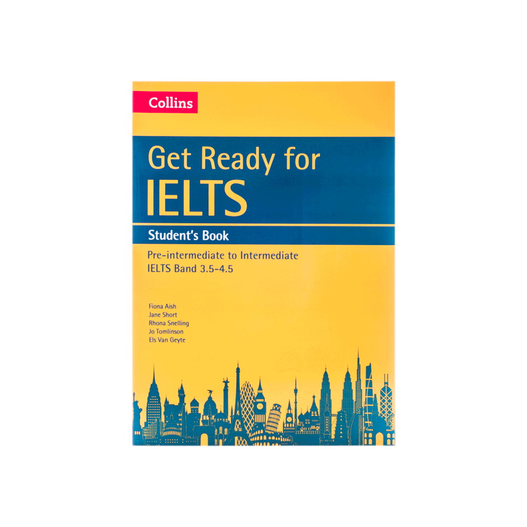 کتاب Get Ready for IELTS (SB+WB+CD)Band 3.5-4.5