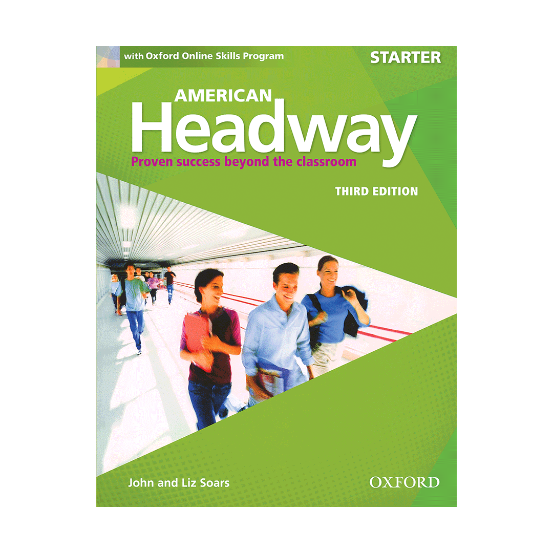 کتاب امریکن هدوی استارتر ویرایش سوم American Headway Starter (3rd) SB+WB