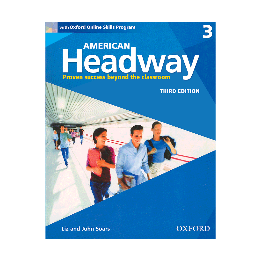 کتاب امریکن هدوی 3 ویرایش سوم American Headway 3 (3rd) SB+WB