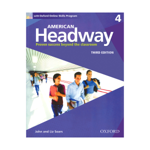 کتاب امریکن هدوی 4 ویرایش سوم American Headway 4 (3rd) SB+WB