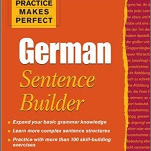 Practice Makes Perfect German Sentence Builder