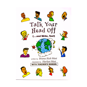 کتاب Talk Your Head off سیاه و سفید