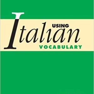 کتاب Using Italian Vocabulary