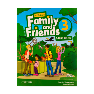 کتاب فمیلی اند فرندز 3 بریتیش Family and Friends 3 (2nd) SB+WB