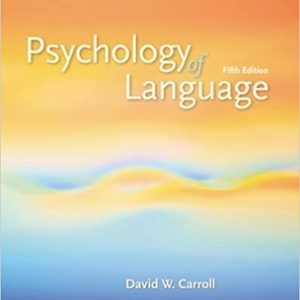 کتاب Psychology of Language 5th Edition by Carroll David W