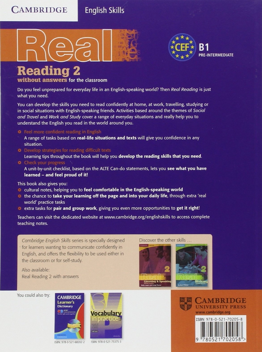 کتاب Cambridge English Skills Real Reading 2