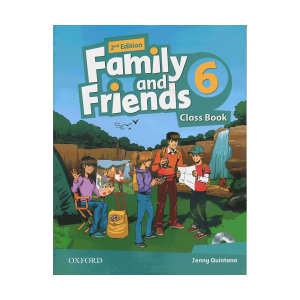 کتاب فمیلی اند فرندز 6 بریتیش Family and Friends 6 (2nd) SB+WB