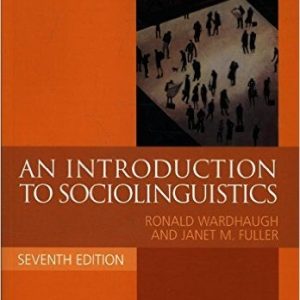 کتاب An Introduction of Sociolinguistics 7th Edition