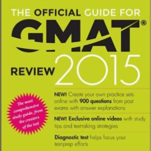 کتاب The Official Guide for GMAT Review 2015
