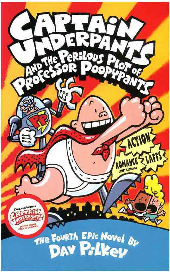 کتاب Captain Underpants and the Perilous Plot of Professor Poopypants (Captain Underpants 4)
