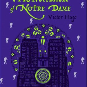 کتاب The Hunchback of Notre Dame by Victor Hugo جلد پارچه ای