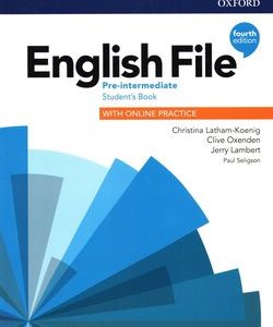 کتاب انگلیش فایل پری اینتر مدیت ویرایش چهارم English File Pre-Intermediate 4th edition SB+WB