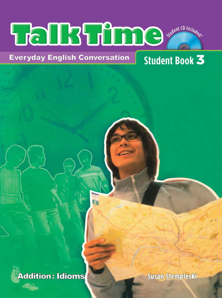 کتاب Talk Time 3 Student Book Everyday English Conversation