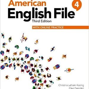 کتاب امریکن انگلیش فایل4 ویرایش سوم American English File 4 3rd SB+WB
