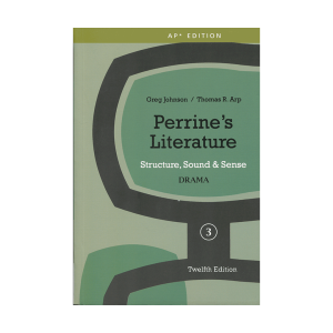 کتاب Perrines Literature 3 Drama-12th