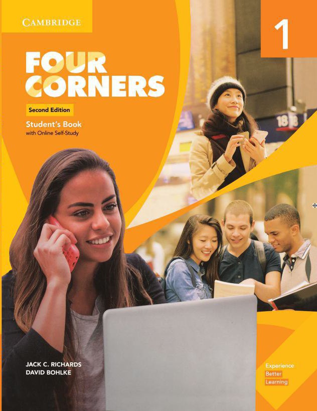 کتاب فور کرنرز 1 ویرایش دوم Four Corners 1 2nd Edition
