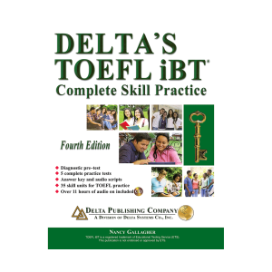 کتاب Deltas Key to the TOEFL iBT 4th
