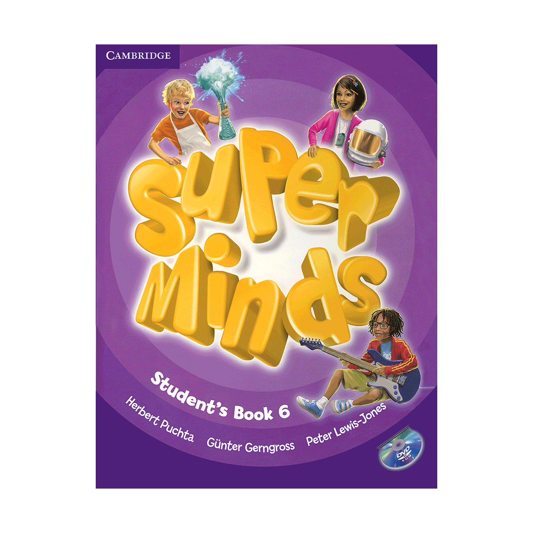 کتاب سوپر مانیدز 6 Super Minds 6 (SB+WB)
