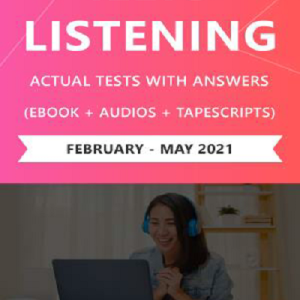 کتاب IELTS Listening Actual Tests February - May 2021