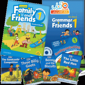 پک کامل کتاب زبان کودکان امریکن فمیلی اند فرندز یک ویرایش دوم American Family and Friends 1
