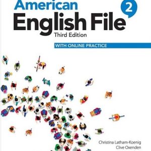 کتاب امریکن انگلیش فایل 2 ویرایش سوم American English File 2 3rd SB+WB وزیری