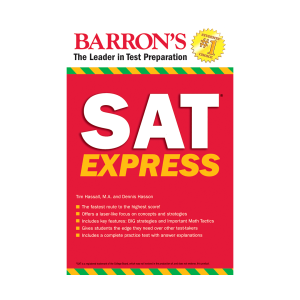 کتاب Barrons SAT Express