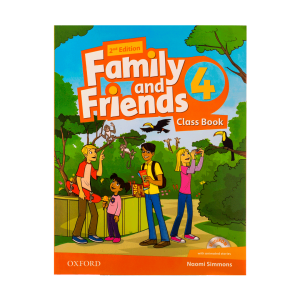 کتاب فمیلی اند فرندز 4 بریتیش Family and Friends 4 (2nd) SB+WB