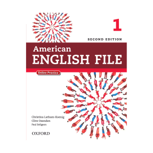 کتاب امریکن انگلیش فایل 1 ویرایش دوم American English File 1 (2nd) SB+WB
