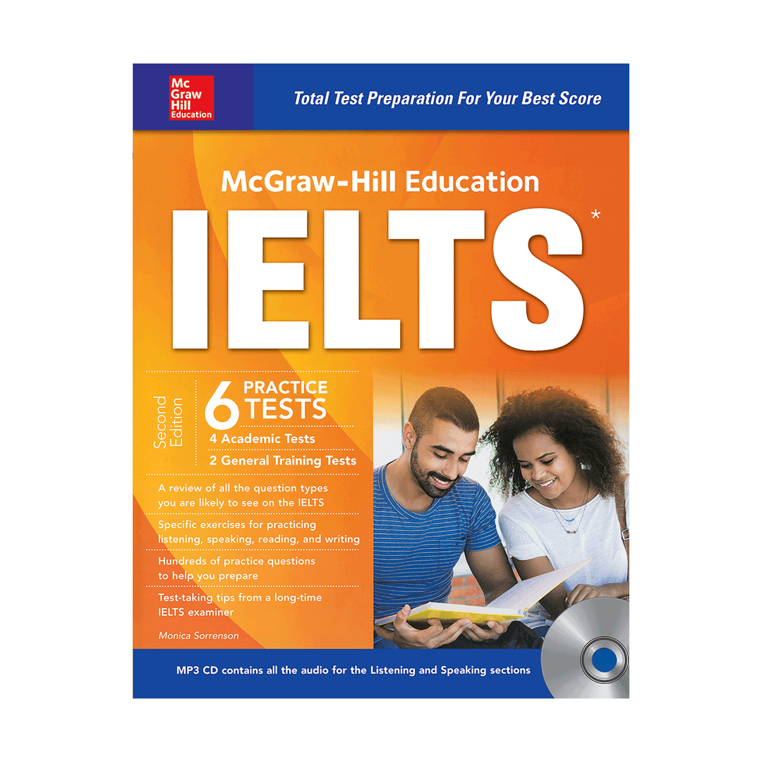 کتاب McGraw-Hill Education IELTS 6 Practice Tests 2nd