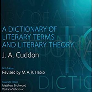 کتاب A Dictionary of Literary Terms and Literary Theory 5th Edition