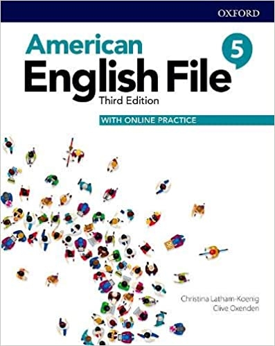کتاب امریکن انگلیش فایل 5 ویرایش سوم American English File 5 3rd SB+WB