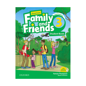 کتاب زبان کودکان امریکن فمیلی اند فرندز 3 ویرایش دوم American Family and Friends 3 (2nd) SB+WB وزیری