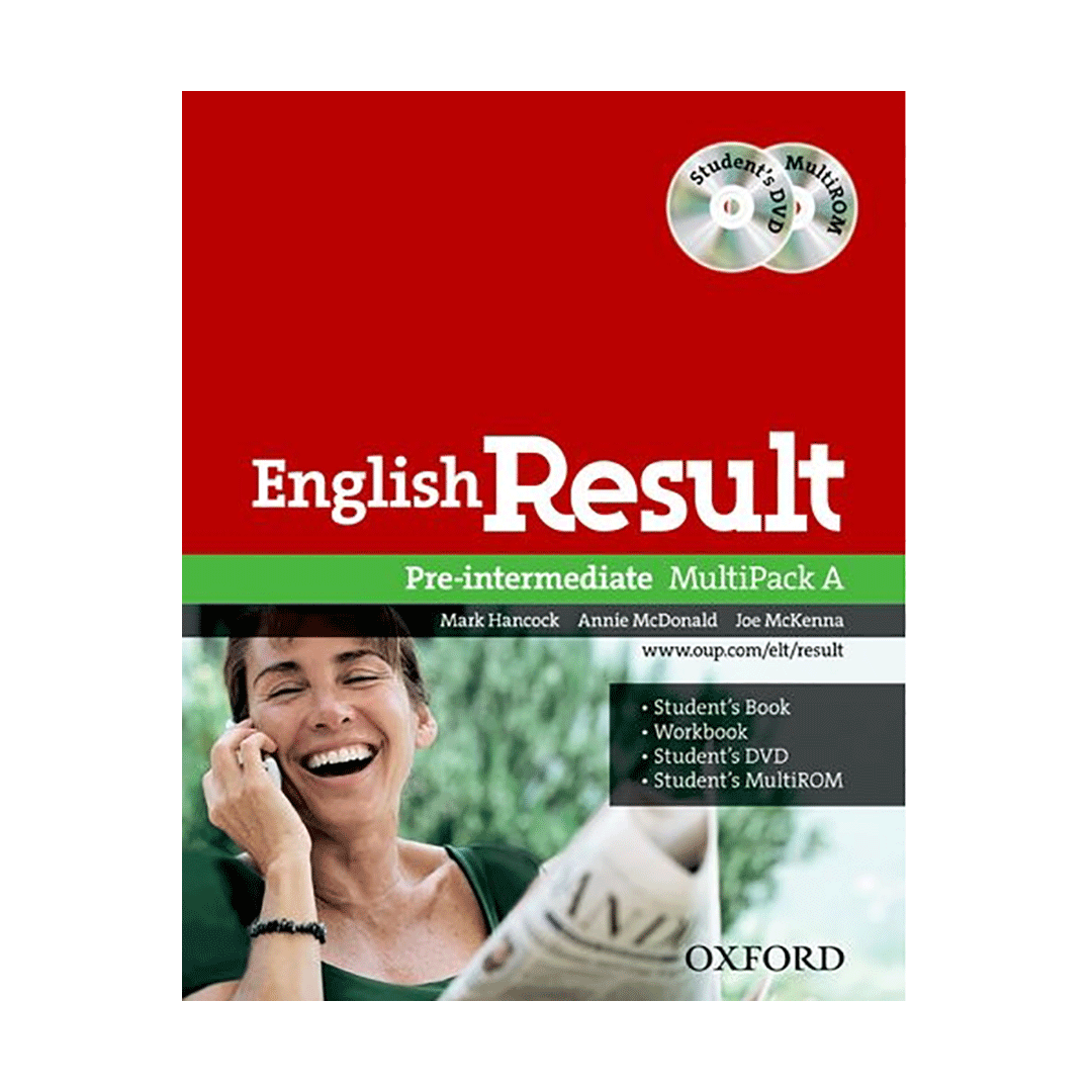 کتاب انگلیش ریزالت پری اینترمدیت English Result Pre-intermediate (SB+WB+Key)