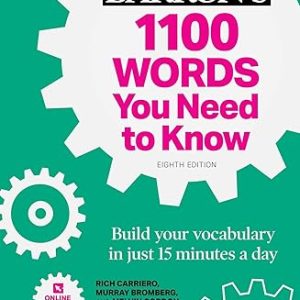 کتاب 1100 لغت Barrons 1100 Words You Need To Know 8th Edition