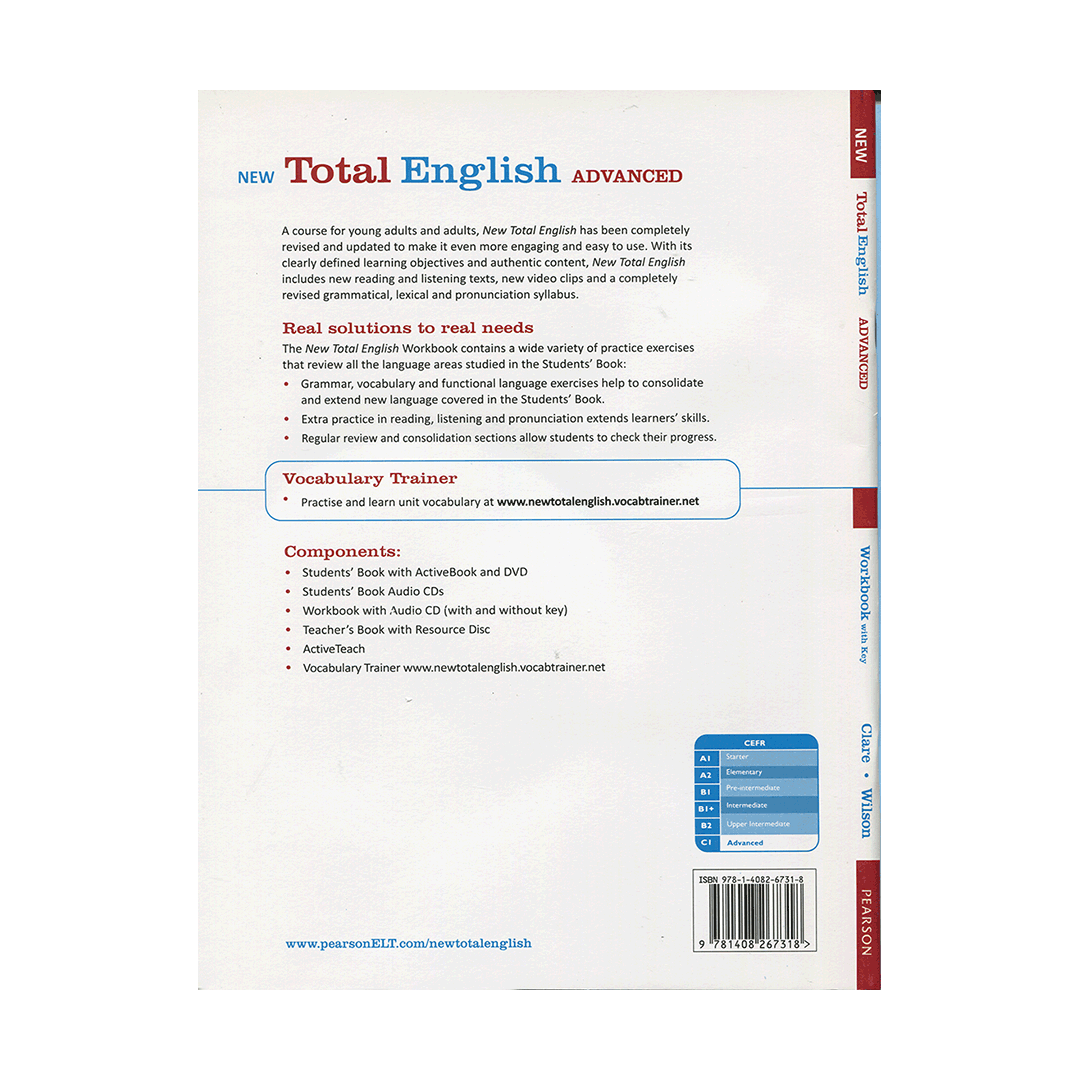 New Total English advanced Student Book